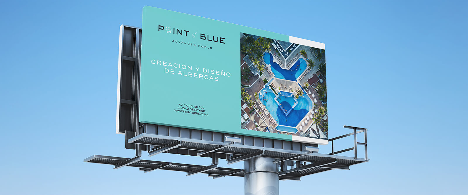 Point of Blue — Smart Pools // Billboard