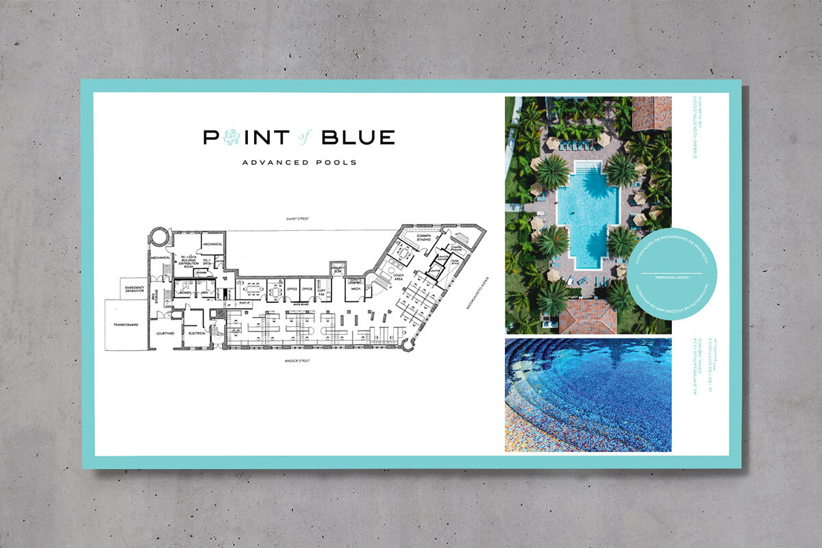 Point of Blue — Smart Pools // Poster