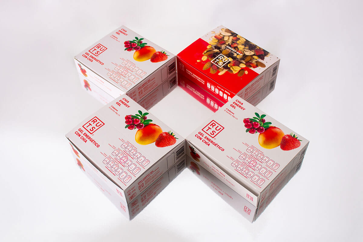 RUTS Energy // Caja Sachets