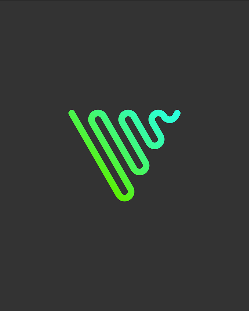 Ventua // Nube de Ventua (Isotipo en Verde)