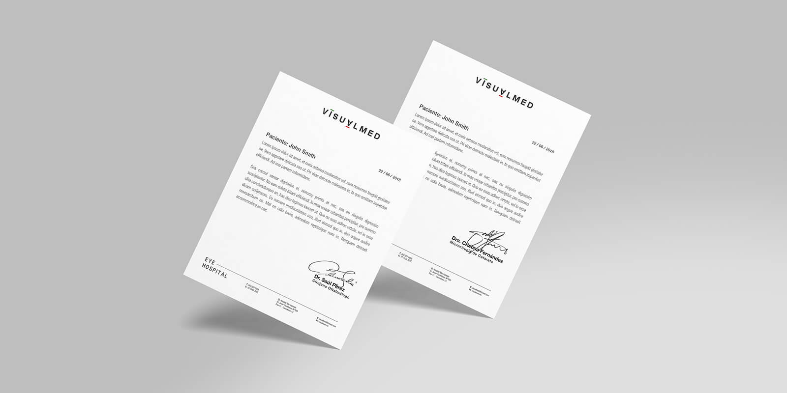 VISUALMED // Hoja Membretada