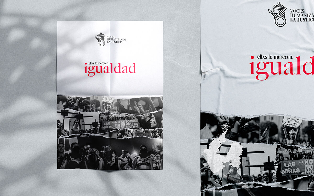 Voces Humanizando la Justicia A.C. // Poster Publicidad