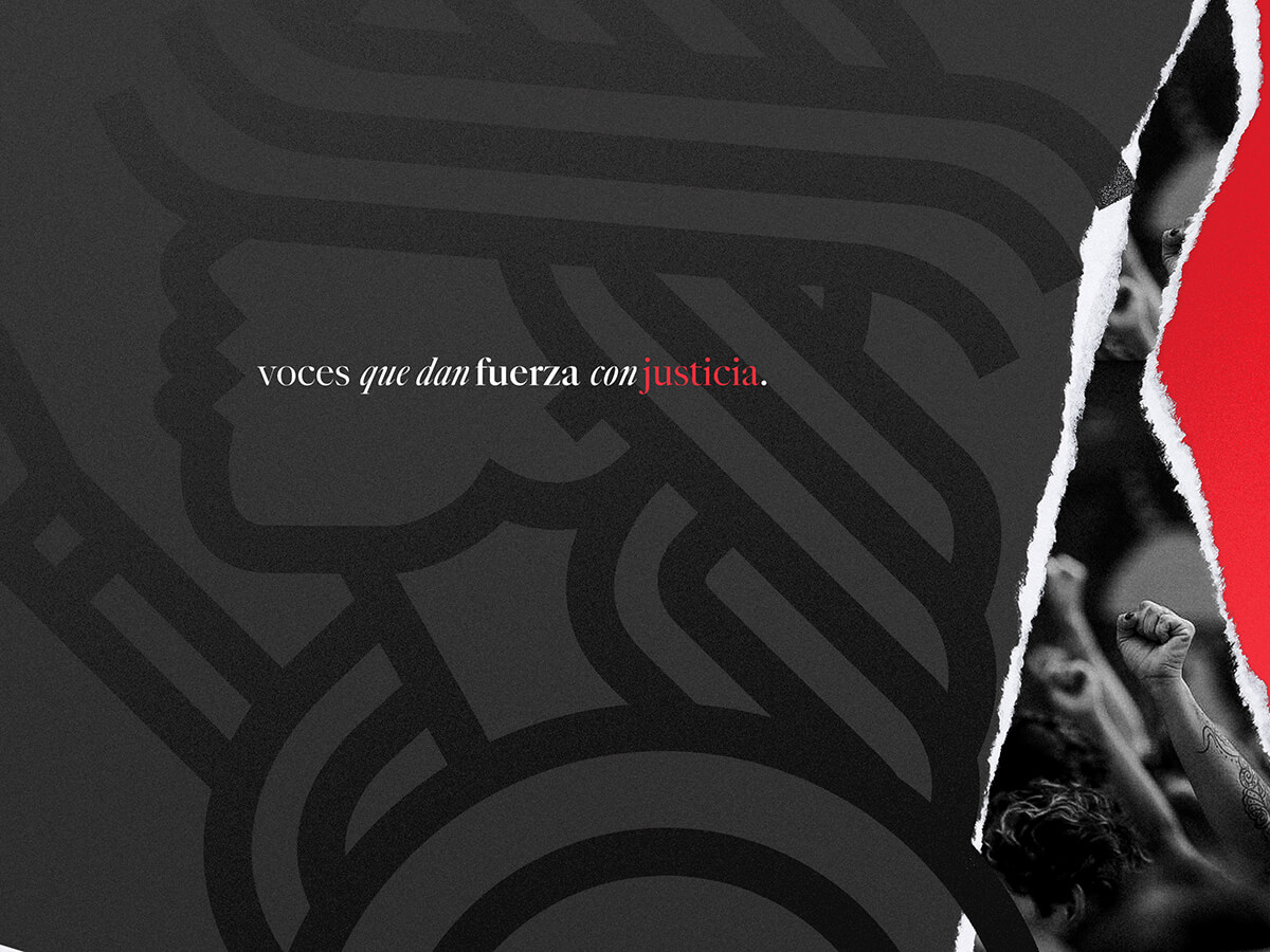 Voces Humanizando la Justicia A.C. // Concepto publicitario