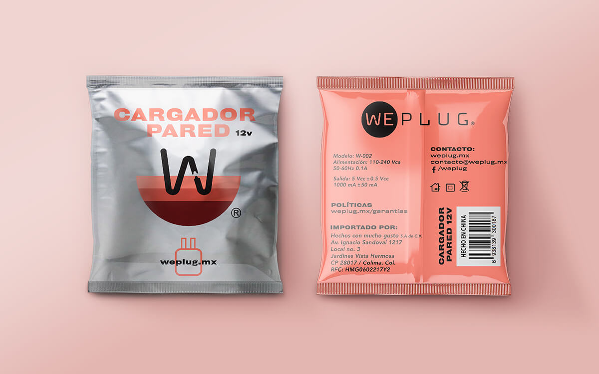 WEPLUG // Metallic Pouch