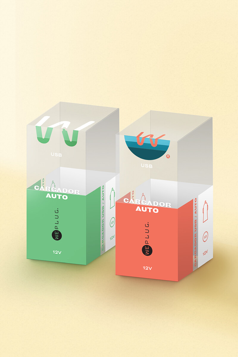 WEPLUG // Transparent Premium Box